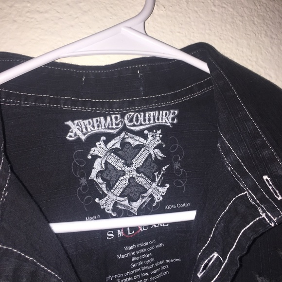 Extreme couture button down. - Picture 4 of 4